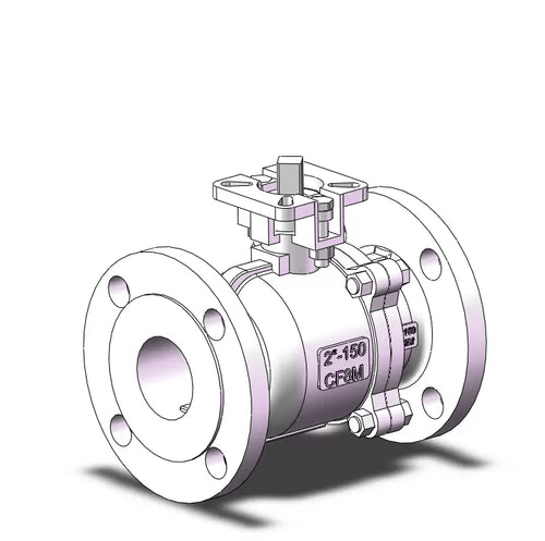 AXM pneumatic ball valve official product image