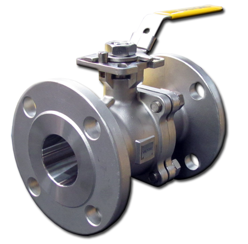 Class 150 flanged stainless steel ball valve | محبس كرة فلانش كلاس 150