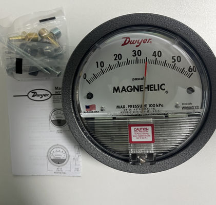 Dwyer Magnehelic Series 2000 differential pressure gauge 2000-60PA - installation accessories