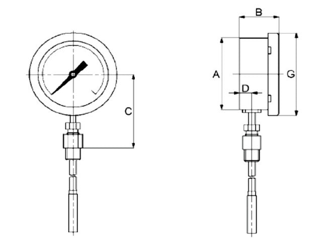 Fantinelli BT385 industrial thermometer real product photo