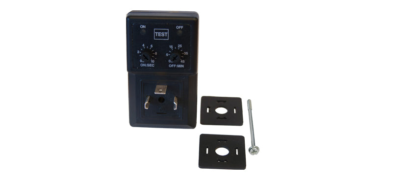 GEVAX automatic drain timer front view