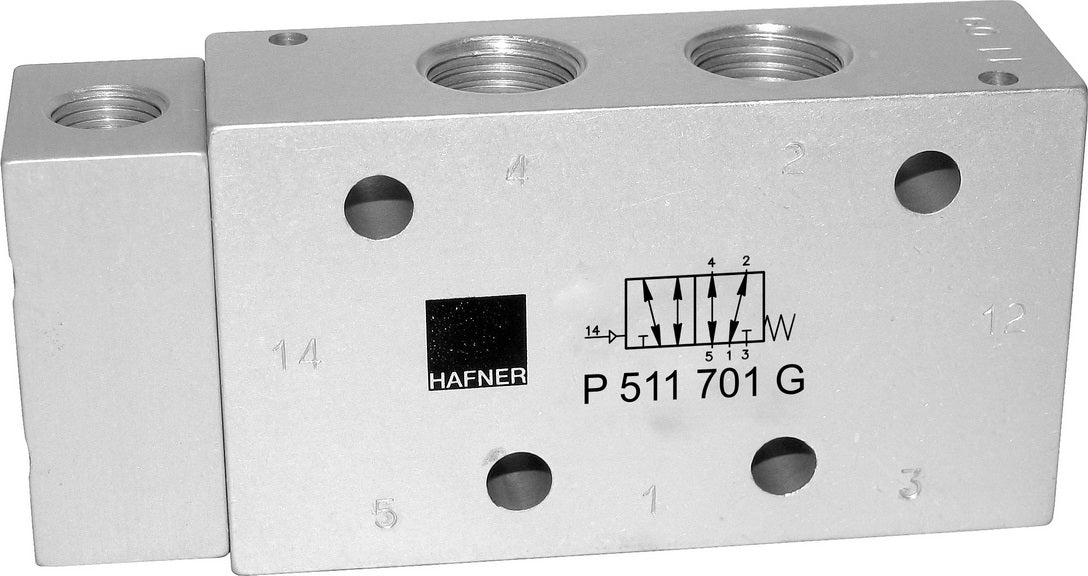 HAFNER P 511 701 G air pilot valve — G 1/4 inch Air/Spring
