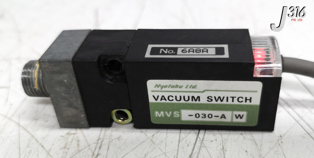 MVS-030 AB industrial vacuum switch front view