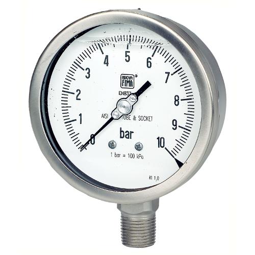 NUOVA FIMA MGS18 stainless steel pressure gauge