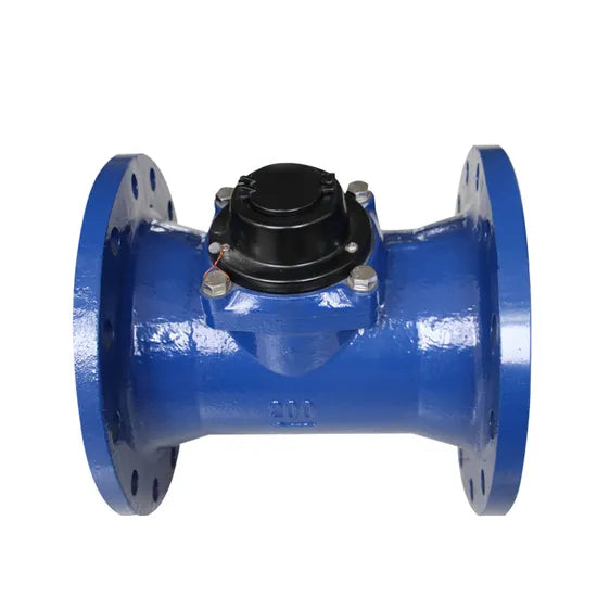 Woltmann industrial flanged water meter