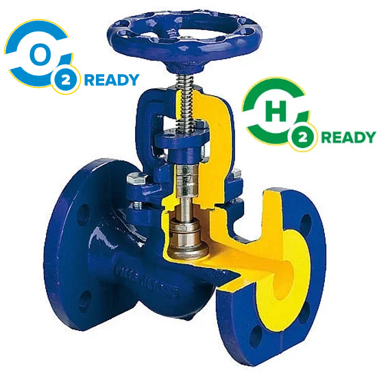 Zetkama FIG 215 PN16 steam globe valve