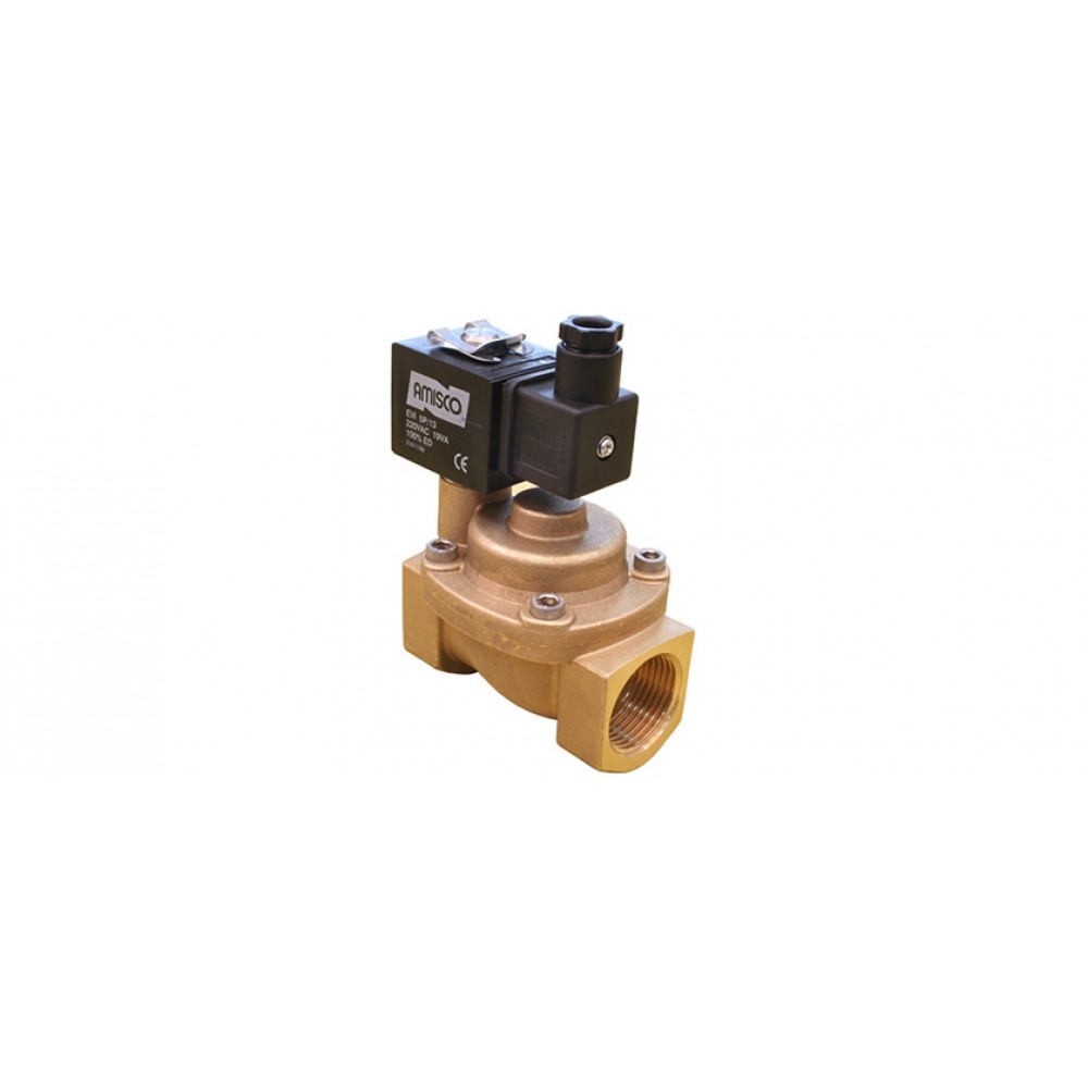  Solenoid Valve 1" , Steam Nickele 