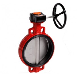Wafer Butterfly Valve 10" - With gear box  